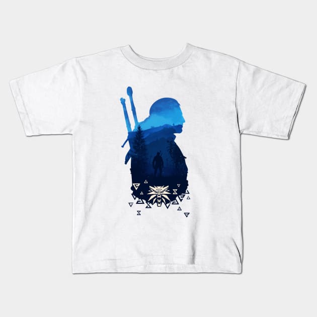 The witcher Kids T-Shirt by TeeDraw